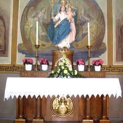 Der Marienaltar - Ave Maria gratia plena (Gegrüßet seist du, Maria, voll der Gnade)