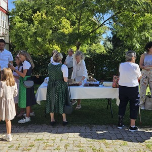 Agape im Pfarrhofgarten - Die Gäste
