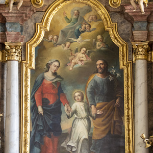 Altarbild der Pfarrkirche Eberau