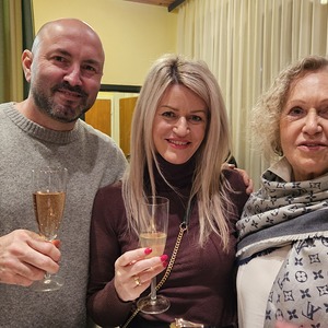 Kastri mit Gattin und Gisi Marx