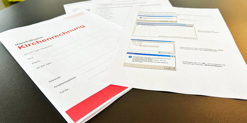 Kirchenrechnung Formulare / © Markus Heuduschits