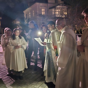 Beginn Auferstehungsfeier