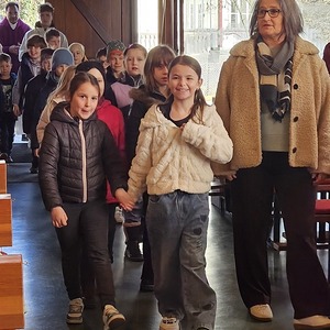 Einzug in die Pfarrkirche