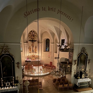 Roratemesse bei Kerzenlicht